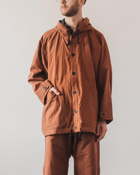 Jan-Jan Van Essche Jacket #39, Rust Twill | Glasswing