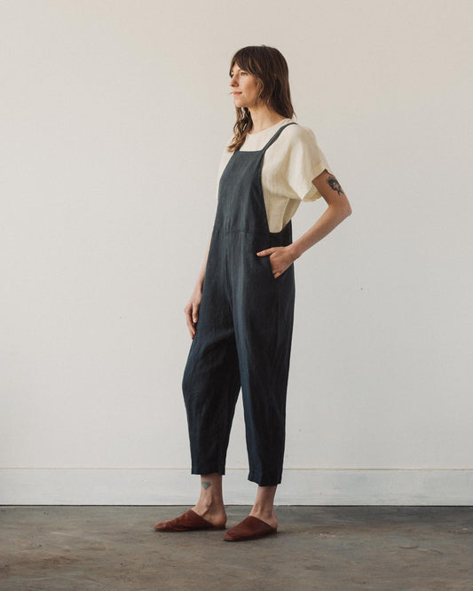 Black Crane Sack Overall, Black