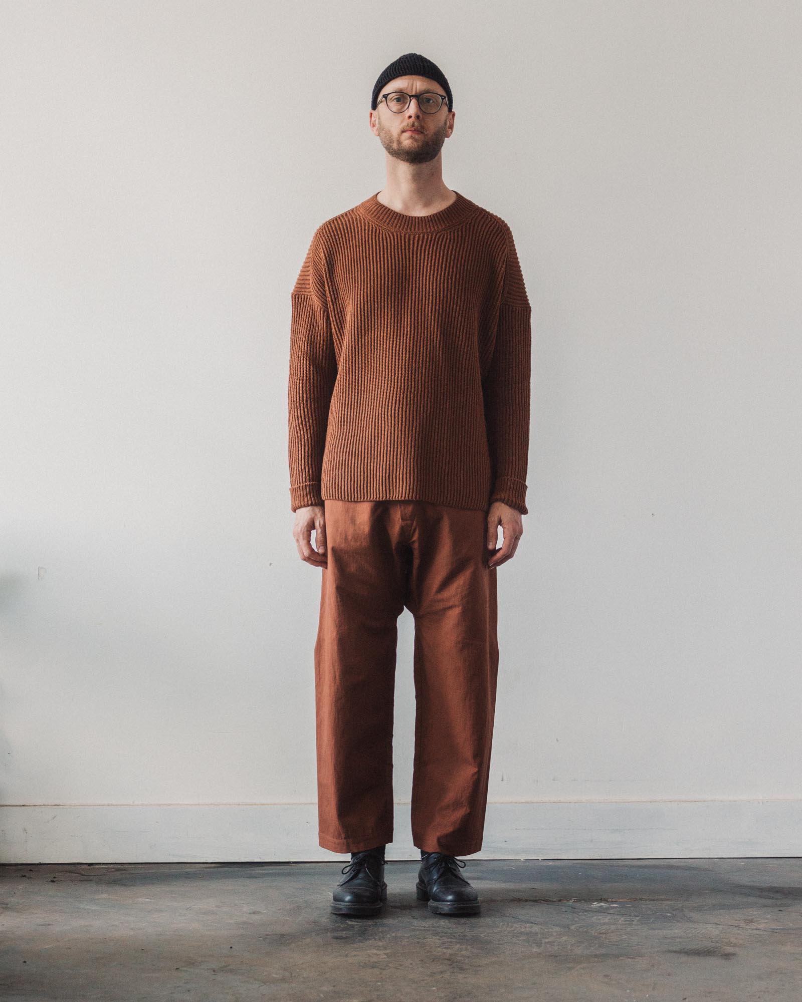 Jan-Jan Van Essche Knit #48, Rust Linen – Glasswing