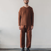 Jan-Jan Van Essche Knit #48, Rust Linen