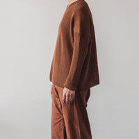 Jan-Jan Van Essche Knit #48, Rust Linen