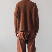 Jan-Jan Van Essche Knit #48, Rust Linen