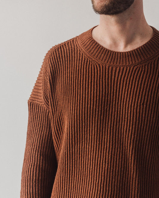 Jan-Jan Van Essche Knit #48, Rust Linen