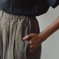 Black Crane Carpenter Pants, Grey