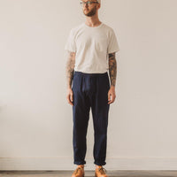 Universal Works Track Trouser, Herringbone Denim