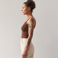 ARQ Crop Tank, Cocoa