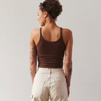 ARQ Crop Tank, Cocoa