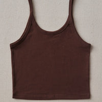 ARQ Crop Tank, Cocoa