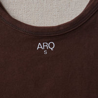 ARQ Crop Tank, Cocoa