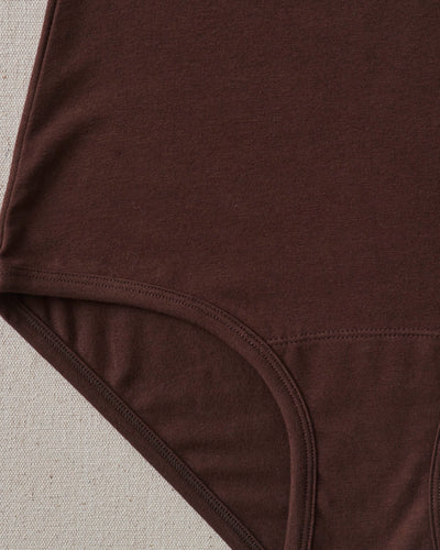 ARQ High Rise Undies, Cocoa