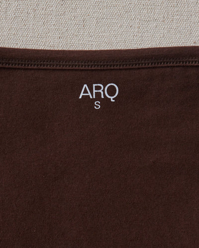 ARQ High Rise Undies, Cocoa