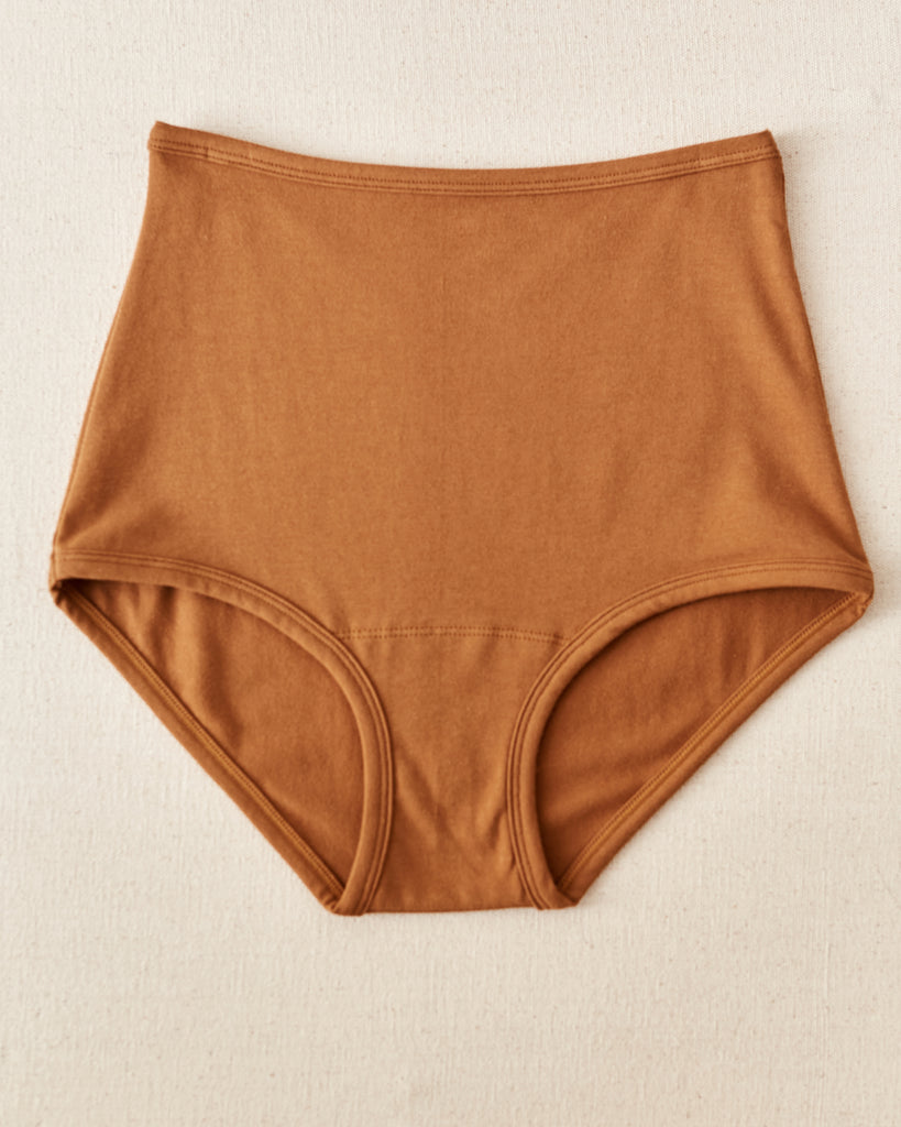 ARQ High Rise Undies Toffee Glasswing