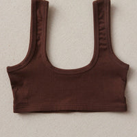 ARQ Wide Strap Bra, Cocoa