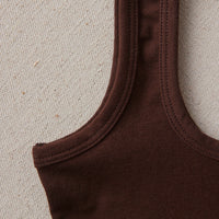 ARQ Wide Strap Bra, Cocoa