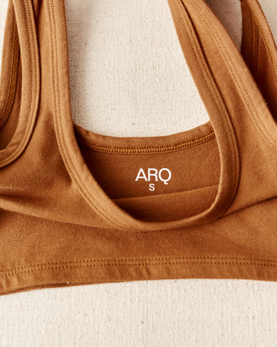 ARQ Wide Strap Bra, Toffee