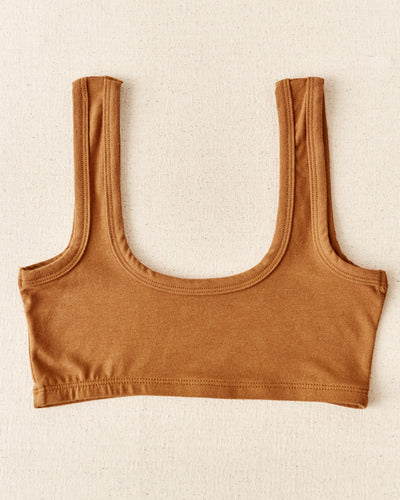 ARQ Wide Strap Bra, Toffee