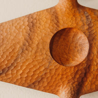 Aleph Geddis Hanging Wood Sculpture