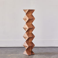 Aleph Geddis Wood Sculpture, Totem No.23