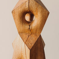 Aleph Geddis Wood Sculpture, Large Creature