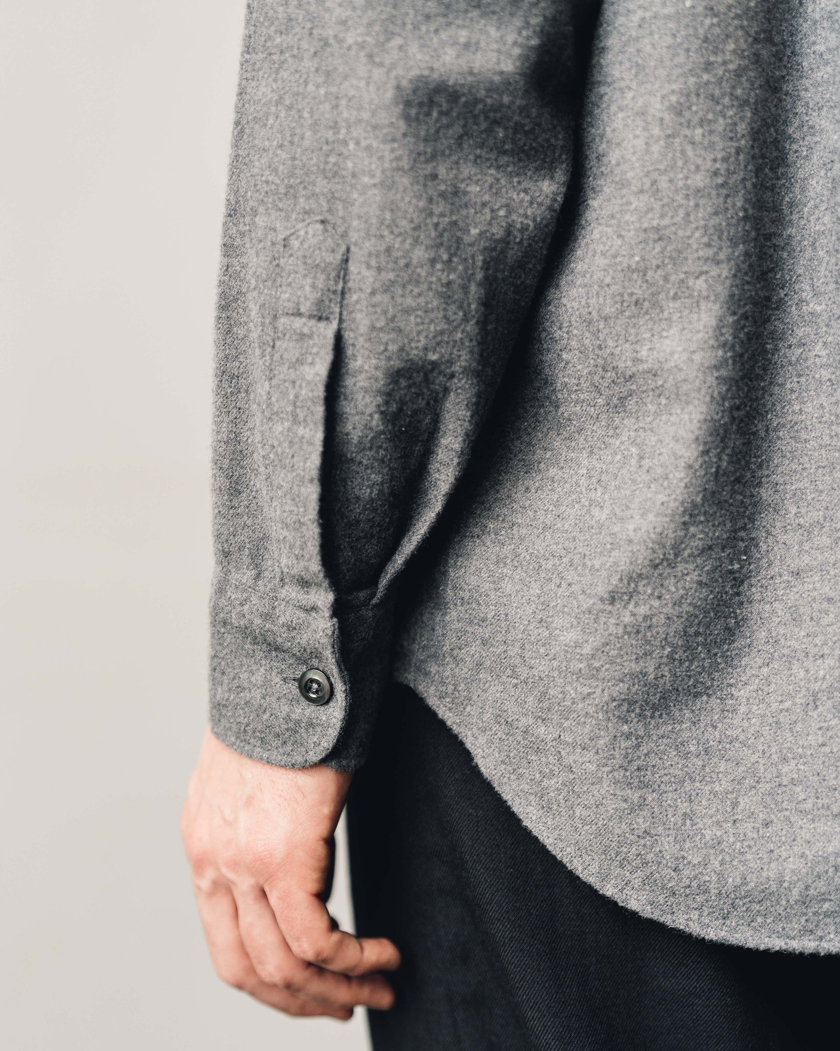 Arpenteur Doris Shirt, Flannel Grey