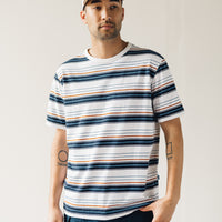 Arpenteur Match Tee, White/Navy