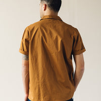 Arpenteur Pyjama Shirt, Camel Poplin