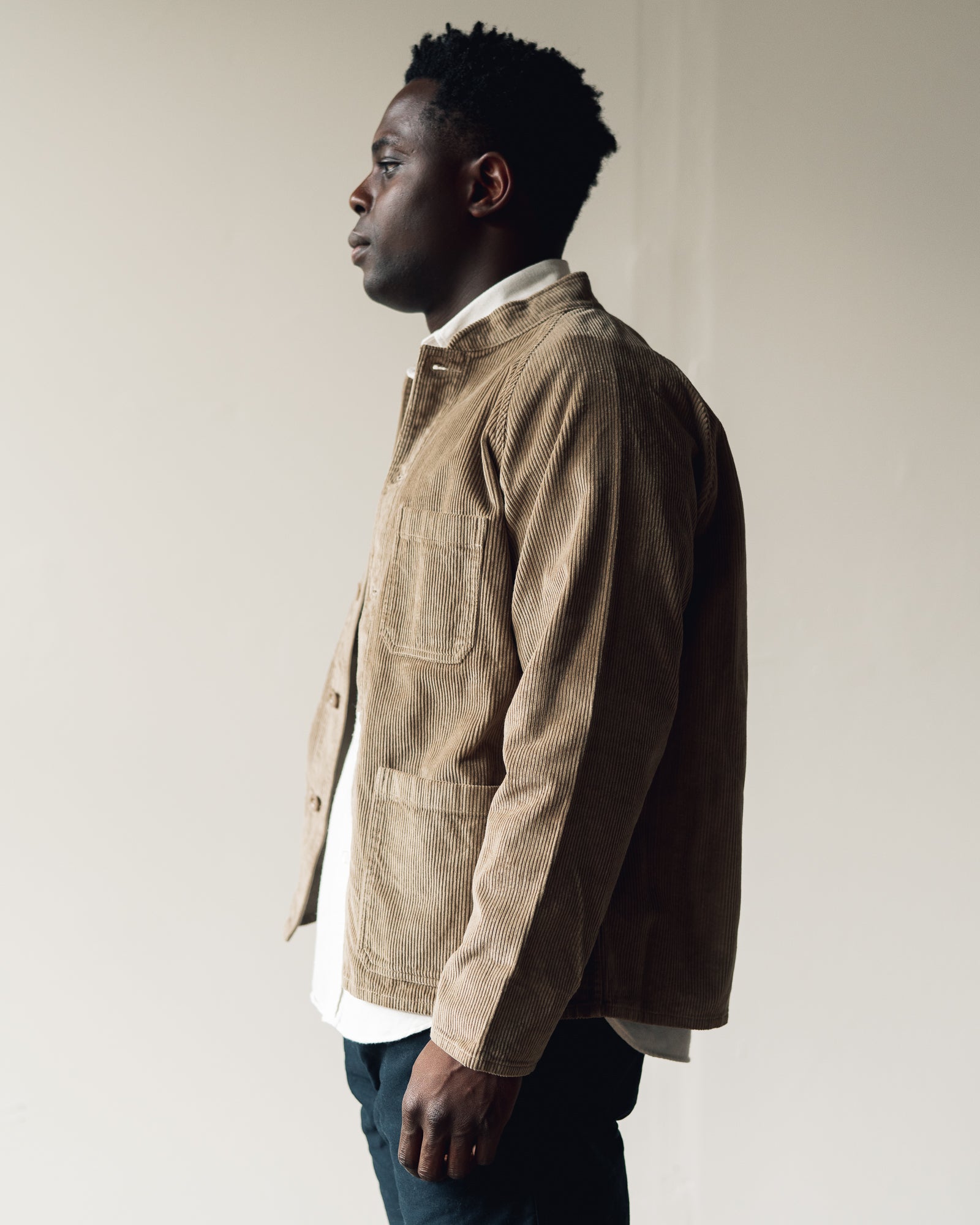 Arpenteur Raglan Heavy Cord Jacket Beige