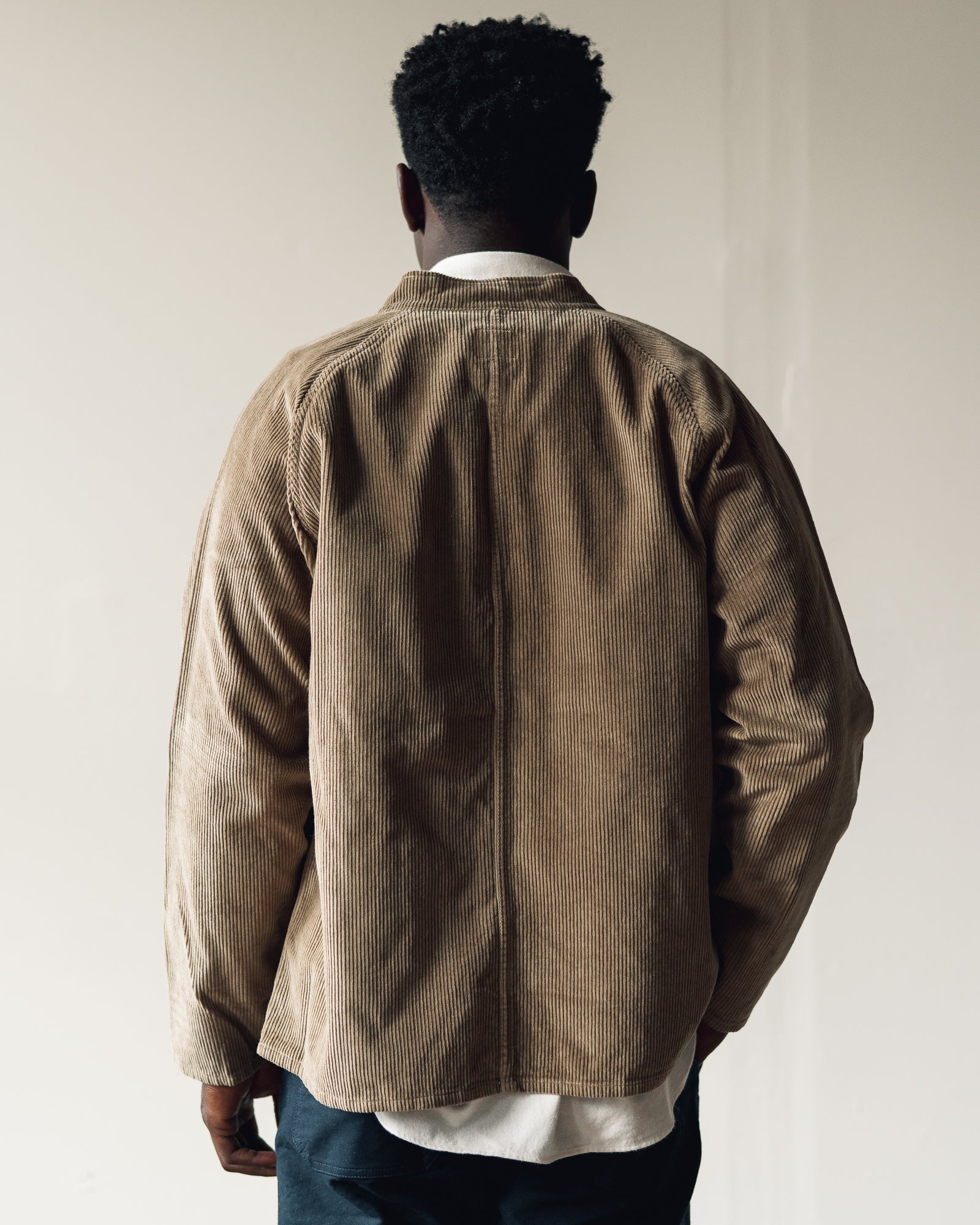 Arpenteur Raglan Heavy Cord Jacket Beige