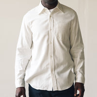 Arpenteur Ted Cotton Shirt, Cream