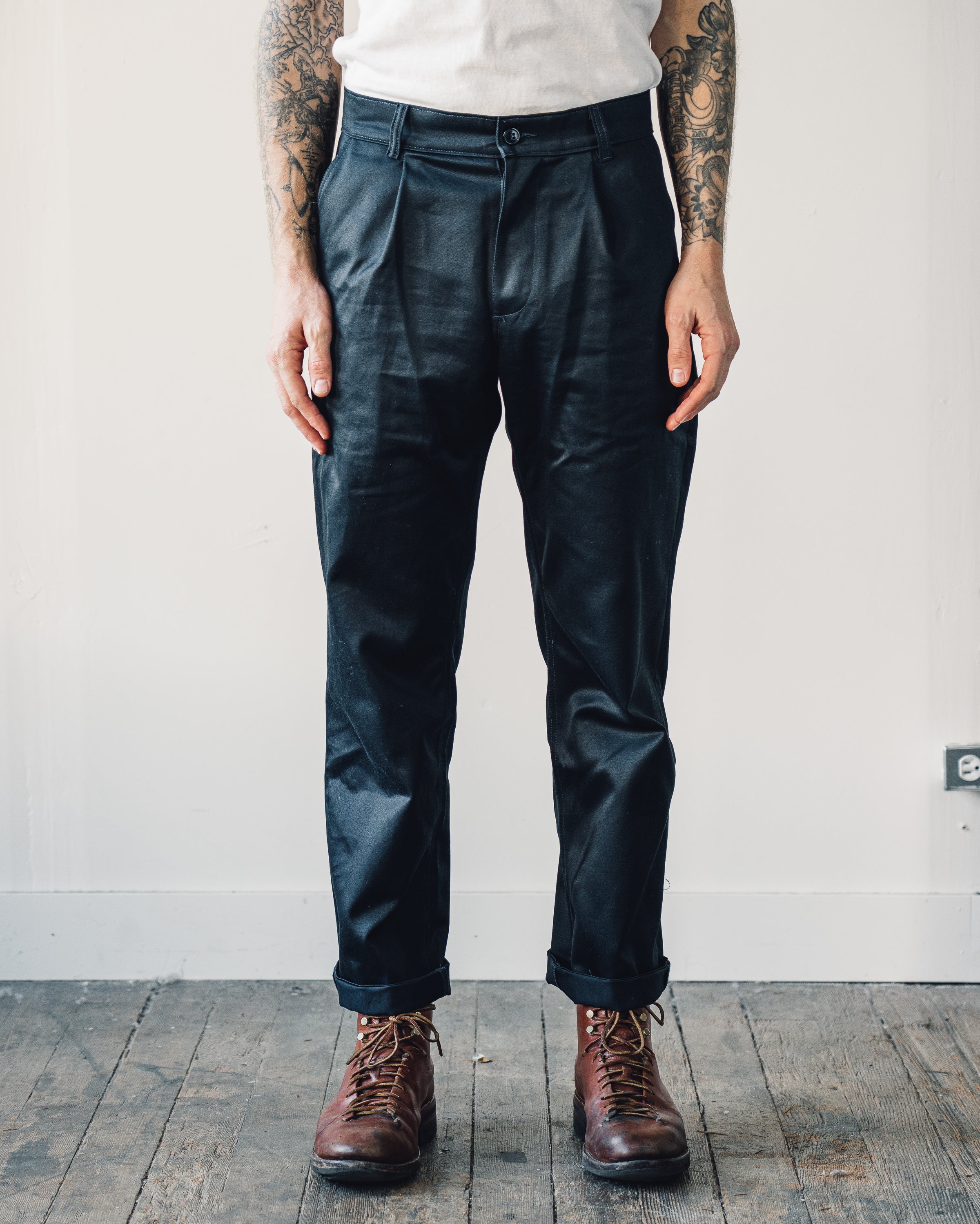 Arpenteur Travail Westpoint Twill Pants Navy Glasswing