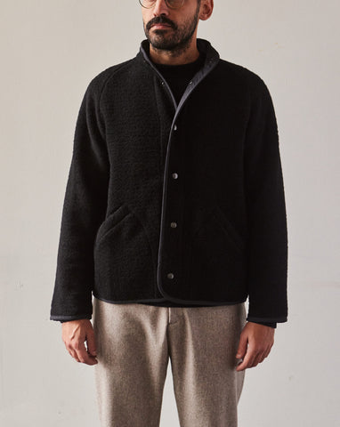 Arpenteur Contour Wool Jacket, Black