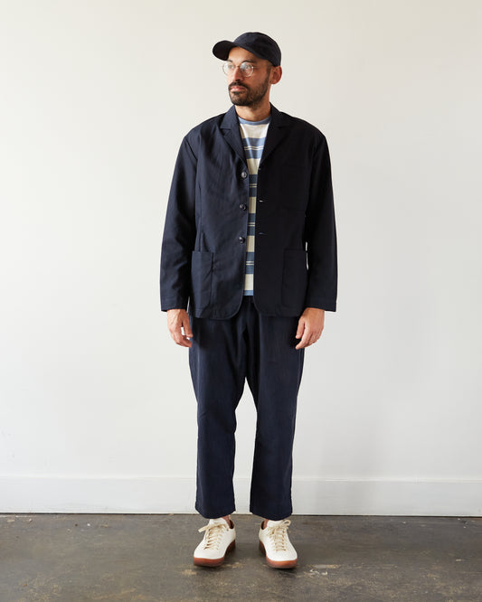 Arpenteur Match Tee, Sax Blue/White