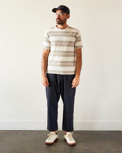 Arpenteur Match Tee, White/Stone