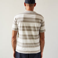 Arpenteur Match Tee, White/Stone