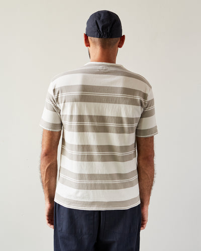 Arpenteur Match Tee, White/Stone