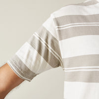 Arpenteur Match Tee, White/Stone