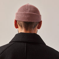 Arpenteur Wool Beanie, Raspberry Grey