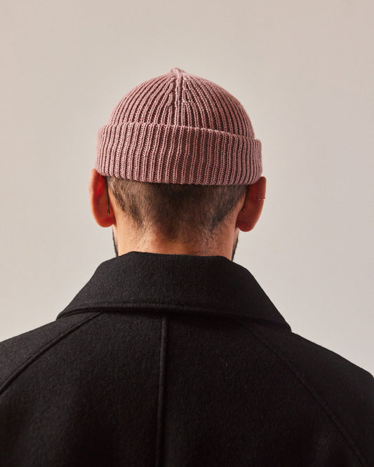 Arpenteur Wool Beanie, Raspberry Grey