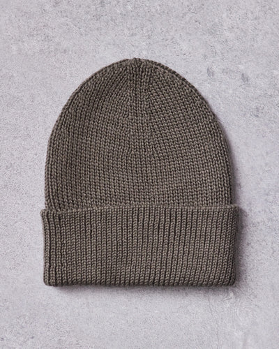 Arpenteur Wool Beanie, Warm Grey