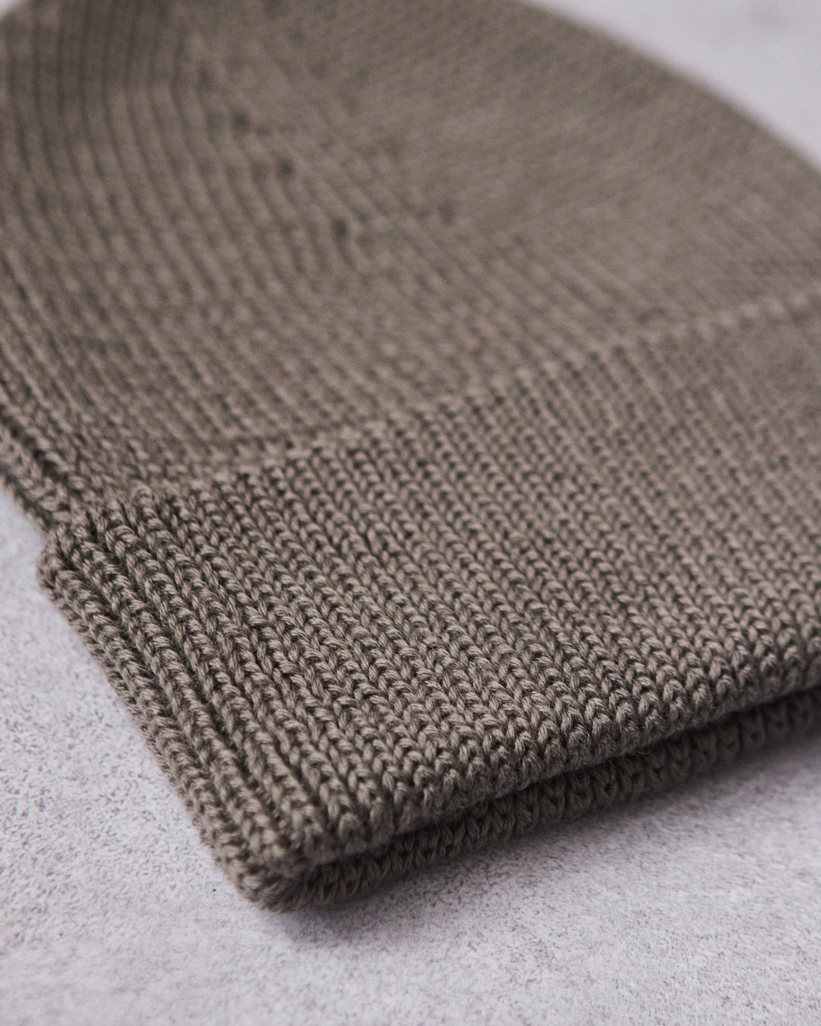 Arpenteur Wool Beanie, Warm Grey