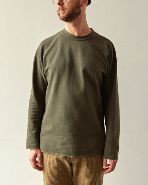 Arpenteur Marine Rachel Long Sleeve T Shirt Lovat Green