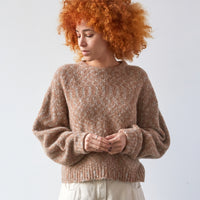 Atelier Delphine Balloon Sleeve Sweater, Bambi