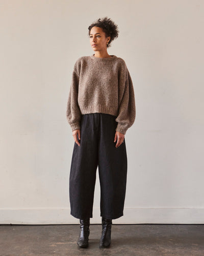Atelier Delphine Balloon Sleeve Sweater, Deer