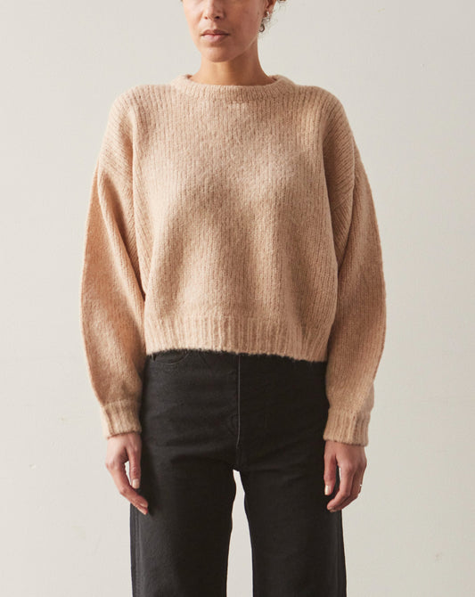 Atelier Delphine Balloon Sleeve Sweater, Grain