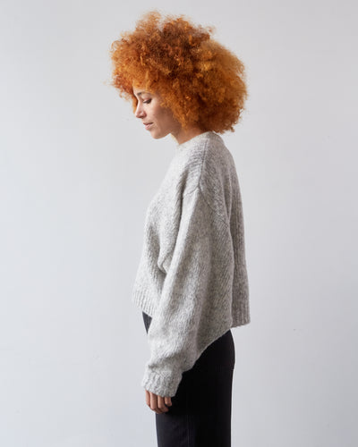 Atelier Delphine Balloon Sleeve Sweater, Watery Sky