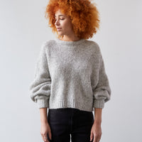 Atelier Delphine Balloon Sleeve Sweater, Watery Sky