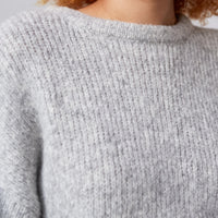 Atelier Delphine Balloon Sleeve Sweater, Watery Sky