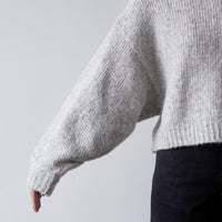 Atelier Delphine Balloon Sleeve Sweater, Watery Sky