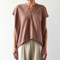 Atelier Delphine Celeste Top, Baked Coral