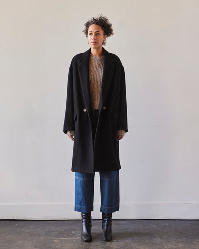 Atelier Delphine Daria Coat, Black
